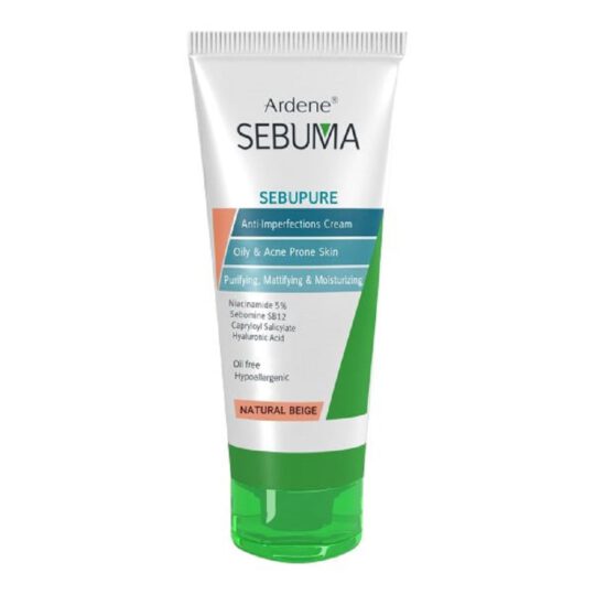 کرم یکنواخت کننده رنگی Sebopure سبوما مناسب پوست چرب و جوش دار 30میل آردن
