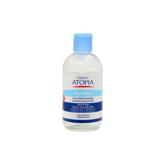 تونیک آردن آتوپیا پاک کننده صورت و اطراف چشم Dry Relief حجم 250 میل