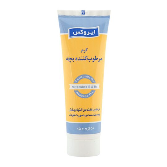 کرم مرطوب کننده دست و صورت کودک ایروکس