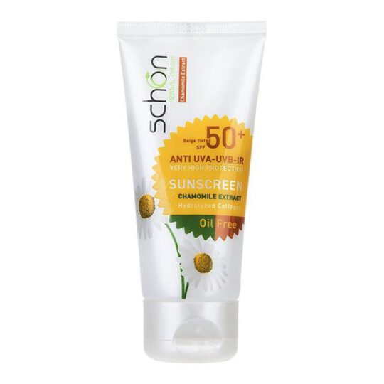 ضد آفتاب رنگ بژ پوست چرب SPF50