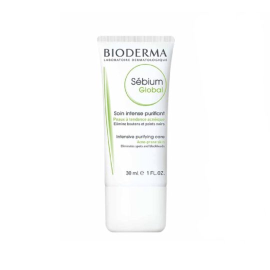 کرم درمان آکنه و مرطوب کننده سبیوم گلوبال BIODERMA
