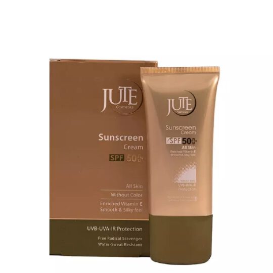 کرم ضد آفتاب بی رنگ ژوت با +SPF50 حجم 40 میل انواع پوست