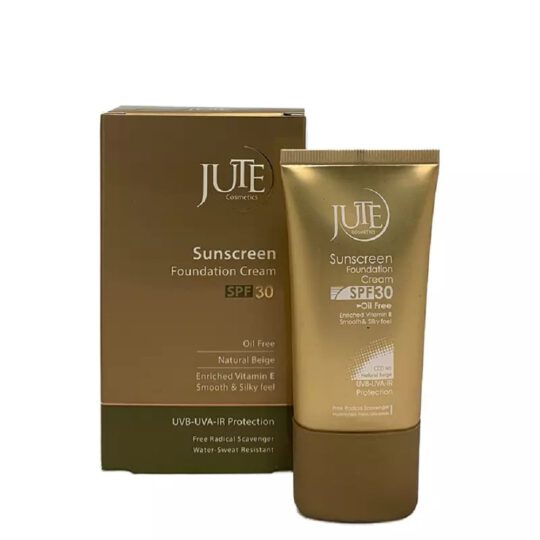 کرم ضدآفتاب رنگی ژوت با SPF30 حجم 40 میل - بژ طبیعی