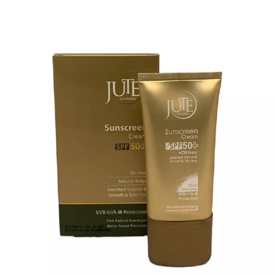 کرم ضد آفتاب رنگی ژوت مناسب پوست های چرب با +SPF50 حجم 40 میل - بژ طبیعی