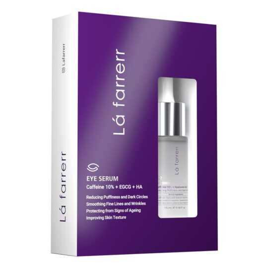 سرم دور چشم کافئین 10% +EGCG+HA لافارر