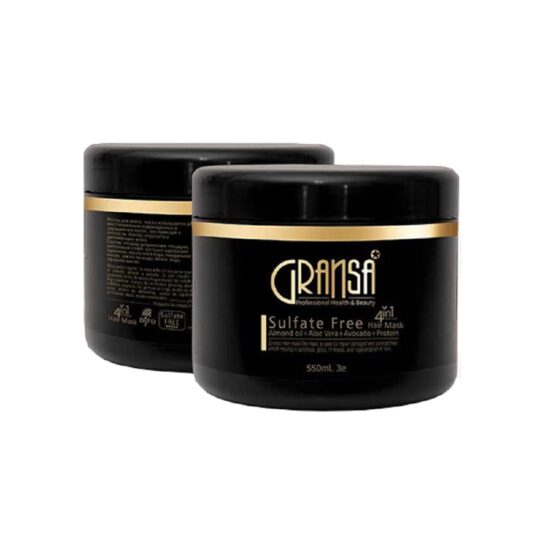 ماسک ترمیم کننده 4 در 1 مو سر 550 میلی لیتر گرانسا